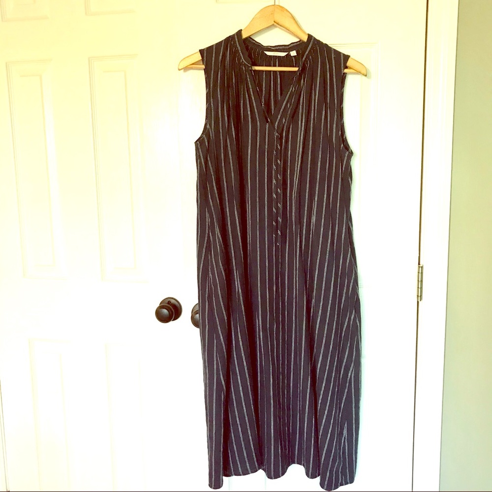 Uniqlo linen blend dress